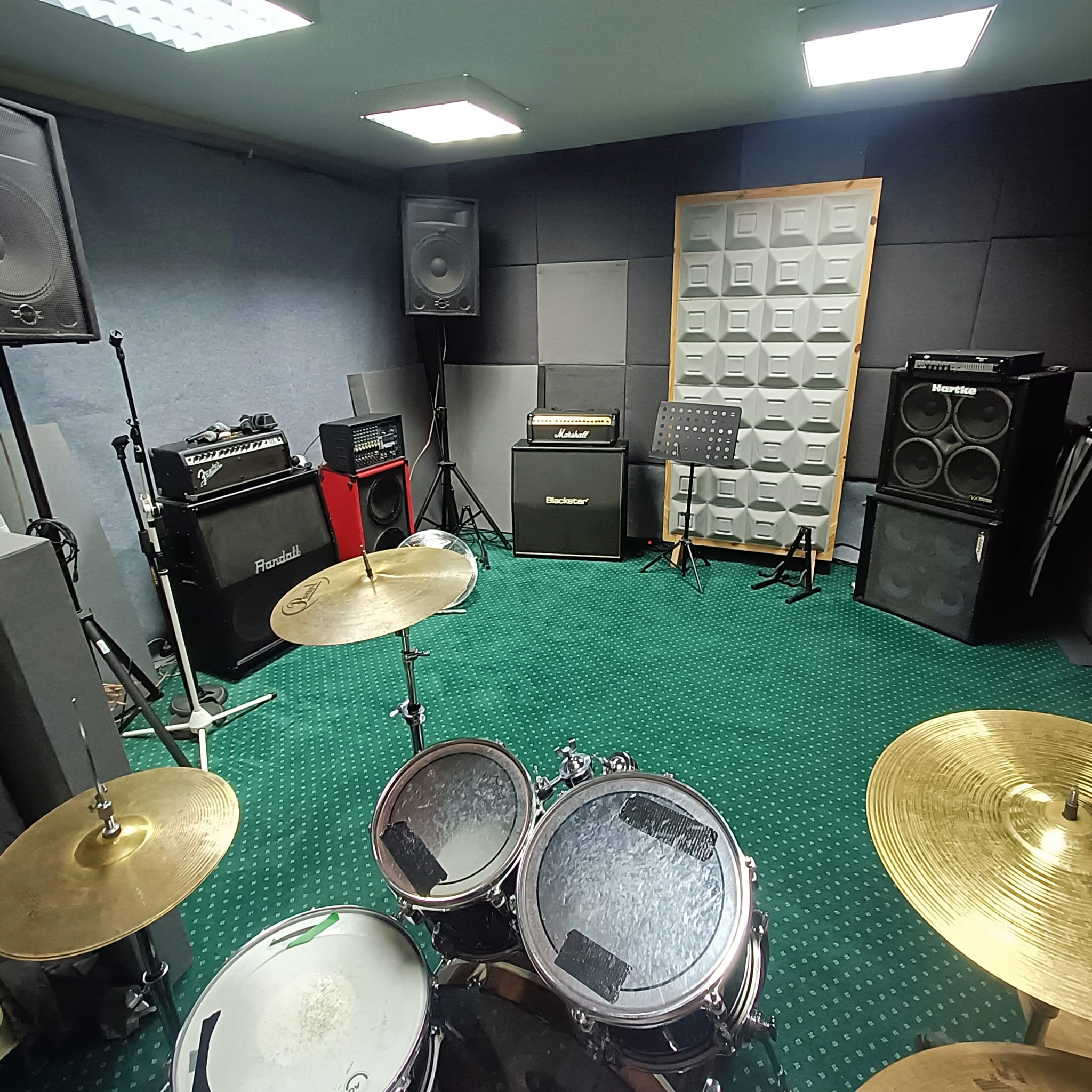Sala 2 w No Stress Studio – sala prób Warszawa, Mokotów