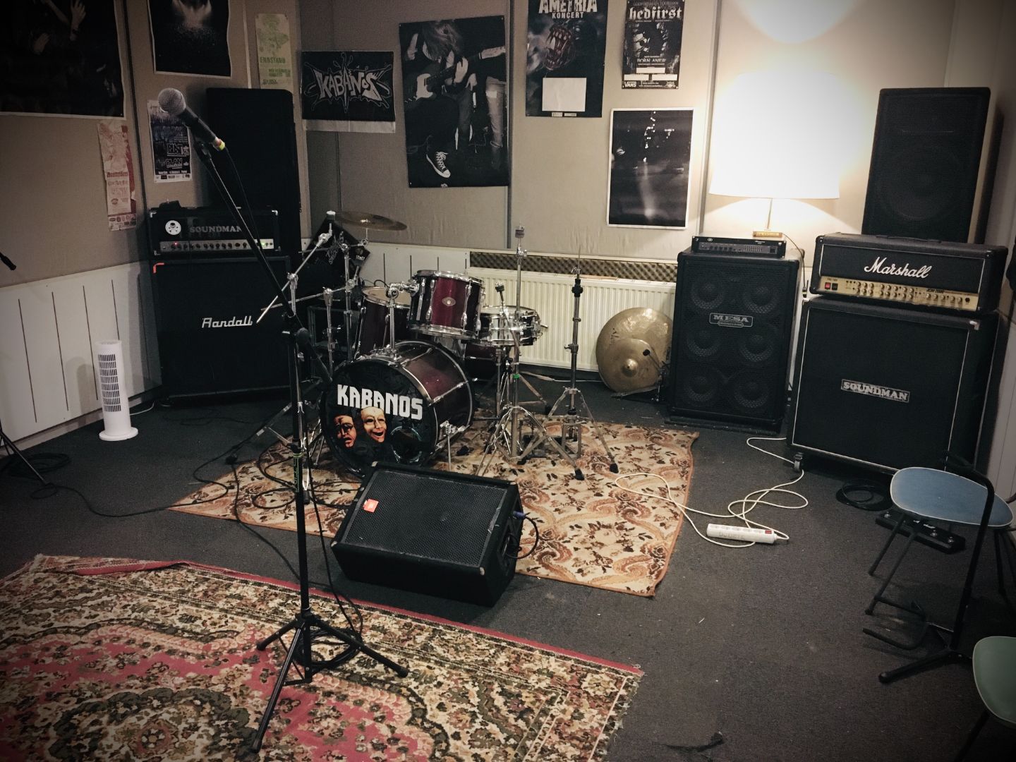 Studio nagrań i sala prób u Dudzika – zdjęcie sali prób 3, Warszawa, Mokotów