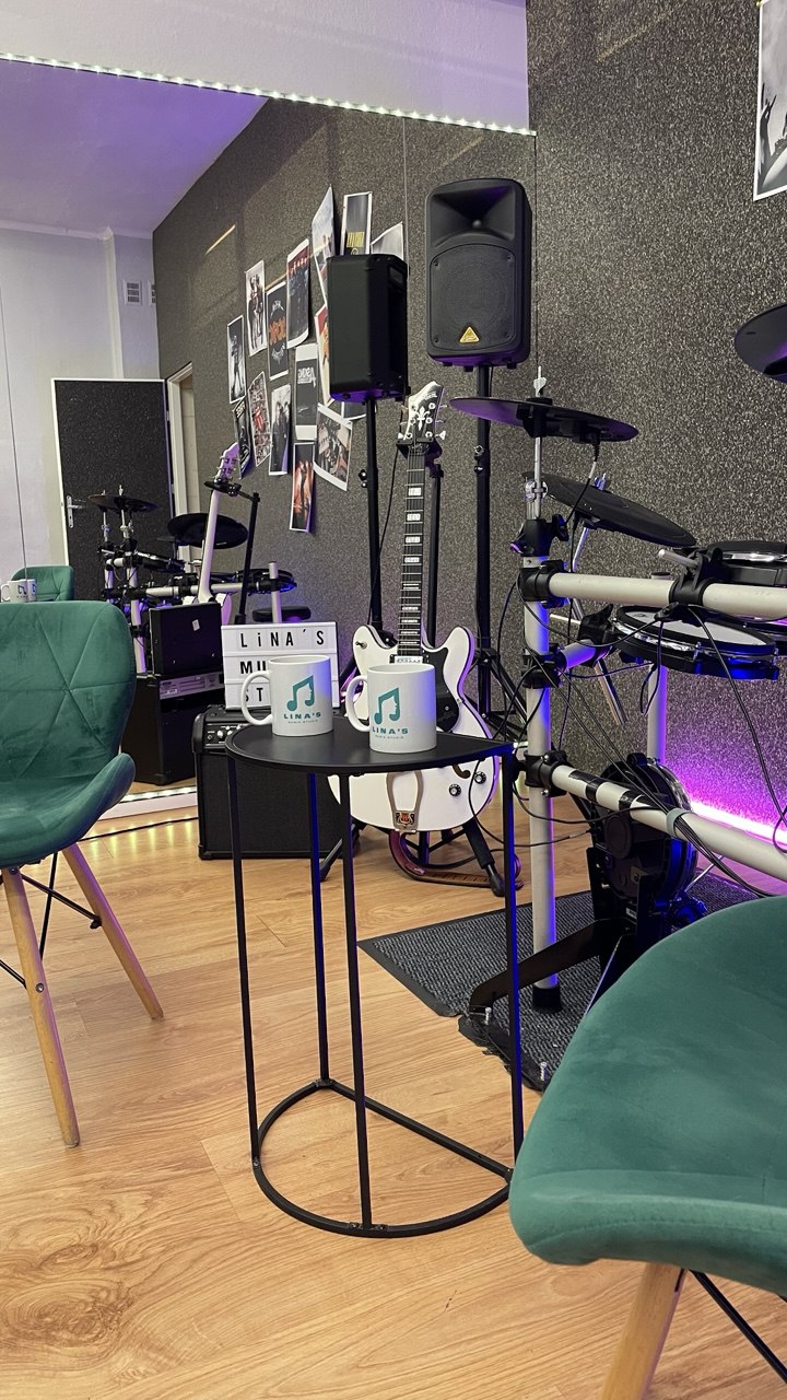 Lina's Music Studio – zdjęcie sali prób 2, Warszawa, Wola
