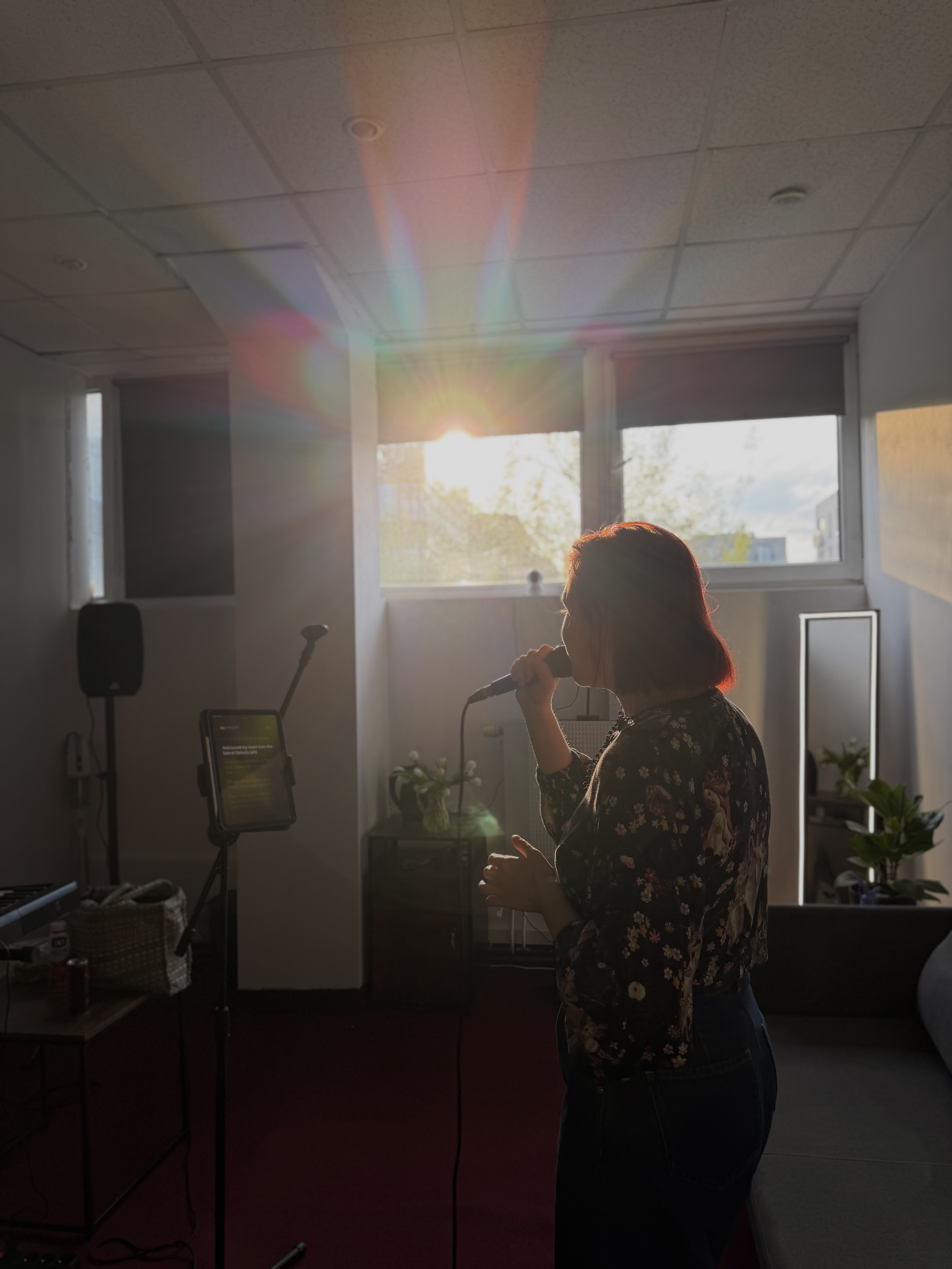 SAB VOICE LAB – zdjęcie sali prób 3, Warszawa, Mokotów