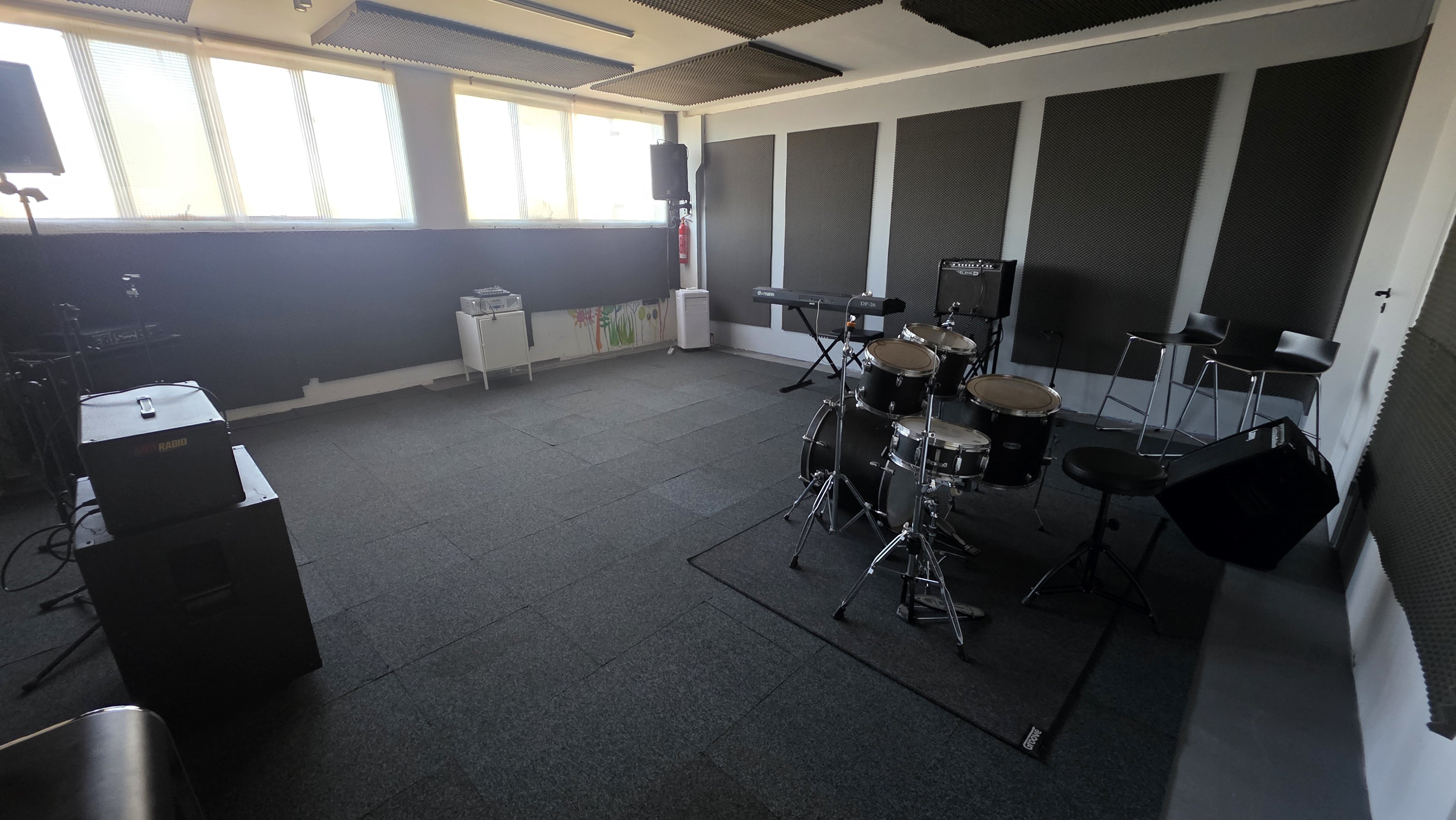 Nexus Studio – zdjęcie sali prób 3, Warszawa, Wola